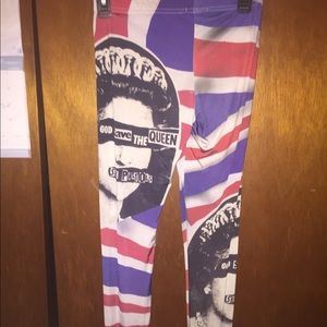 Sex Pistols British Punk Leggings